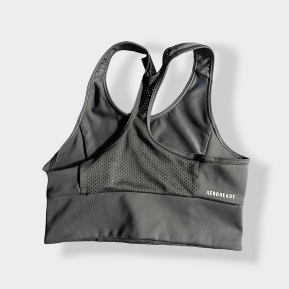 Adidas Cheetah Print Sports Bra - Picture 3 of 4